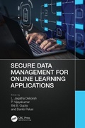Cover: Secure Data Management for Online Learning Applications - CRC Press