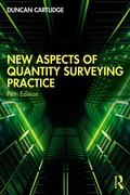 Cover: New Aspects of Quantity Surveying Practice - Routledge