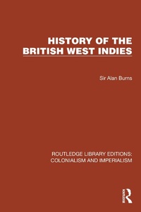 Bild: History of the British West Indies - Routledge