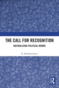 Enlarge image Cover: The Call for Recognition - Routledge India