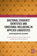 Cover: Doctoral Students' Identities and Emotional Wellbeing in Applied Linguistics - Routledge