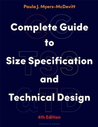Abbildung von: Complete Guide to Size Specification and Technical Design - Fairchild Books
