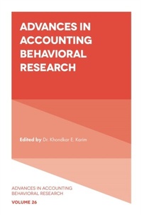 Abbildung von: Advances in Accounting Behavioral Research - Emerald Publishing Limited