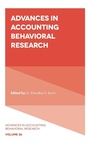 Cover: Advances in Accounting Behavioral Research - Emerald Publishing Limited