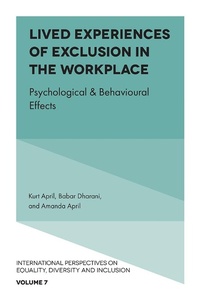 Abbildung von: Lived Experiences of Exclusion in the Workplace - Emerald Publishing Limited
