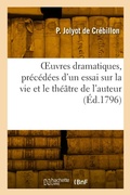 Cover: Oeuvres Dramatiques, Precedees d'Un Essai Sur La Vie Et Le Theatre de l'Auteur - Hachette Livre Bnf