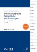Cover: FlexLex Datenschutzrecht - Wesentliche Bestimmungen | Studium - facultas / FlexLex