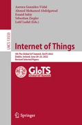 Cover: Internet of Things - Springer