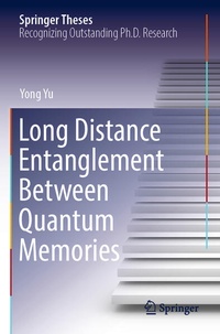 Enlarge image Cover: Long Distance Entanglement Between Quantum Memories - Springer