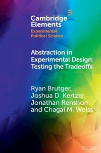 Enlarge image Cover: Abstraction in Experimental Design - Cambridge University Press