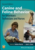 Cover: Canine and Feline Behavior for Veterinary Technicians and Nurses - Wiley