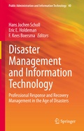 Cover: Disaster Management and Information Technology - Springer
