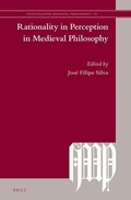 Cover: Rationality in Perception in Medieval Philosophy - Brill