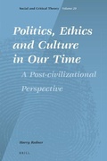 Cover: Politics, Ethics and Culture in Our Time - Brill