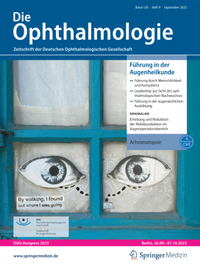 Bild vergrößern Bild: Die Ophthalmologie - SpringerMedizin