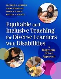 Enlarge image Cover: Equitable and Inclusive Teaching for Diverse Learners with Disabilities - Teachers' College Press