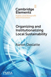 Enlarge image Cover: Organizing and Institutionalizing Local Sustainability - Cambridge University Press