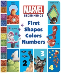Enlarge image Cover: Marvel Beginnings: First Shapes, Colors, Numbers - Hyperion