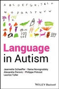 Cover: Language in Autism - Wiley-Blackwell