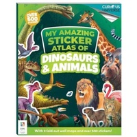 Abbildung von: Incredible Sticker Atlas Dinosaurs and Animals - Hinkler Books
