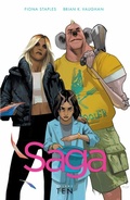 Cover: Saga vol. 10 - Image Comics Inc