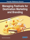 Cover: Managing Festivals for Destination Marketing and Branding - IGI Global