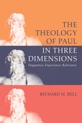 Cover: The Theology of Paul in Three Dimensions - Wipf and Stock Publishers