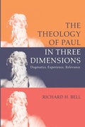 Cover: The Theology of Paul in Three Dimensions - Cascade Books