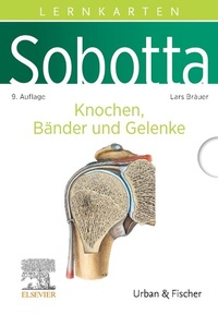 Abbildung von: Sobotta Lernkarten Anatomie: Knochen, Bänder und Gelenke - Urban & Fischer