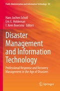 Cover: Disaster Management and Information Technology - Springer