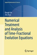 Cover: Numerical Treatment and Analysis of Time-Fractional Evolution Equations - Springer