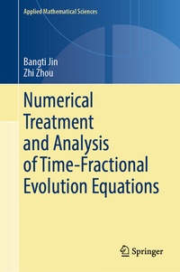 Enlarge image Cover: Numerical Treatment and Analysis of Time-Fractional Evolution Equations - Springer