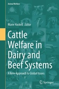 Cover: Cattle Welfare in Dairy and Beef Systems - Springer