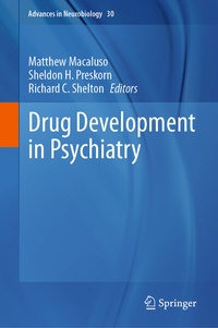 Abbildung von: Drug Development in Psychiatry - Springer