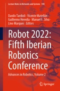 Cover: ROBOT2022: Fifth Iberian Robotics Conference - Springer