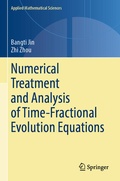 Cover: Numerical Treatment and Analysis of Time-Fractional Evolution Equations - Springer