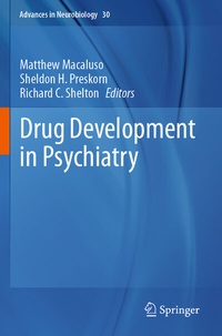 Abbildung von: Drug Development in Psychiatry - Springer