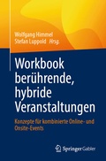 Cover: Workbook ber&uuml;hrende, hybride Veranstaltungen - Springer Gabler