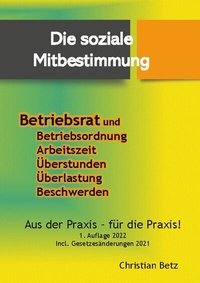 Abbildung von: Die soziale Mitbestimmung - BoD - Books on Demand