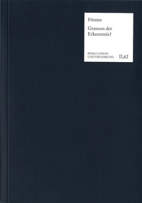 Abbildung von: Grenzen der Erkenntnis? - frommann-holzboog
