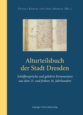 Cover: Alturteilsbuch der Stadt Dresden - Leipziger Uni-Vlg