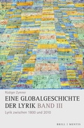 Bild: Eine Globalgeschichte der Lyrik - Brill Deutschland GmbH