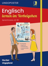 Abbildung von: Lingoposter: Englisch lernen im Vorbeigehen - Hueber Verlag