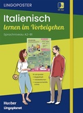 Cover: Lingoposter: Italienisch lernen im Vorbeigehen - Hueber Verlag