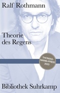 Cover: Theorie des Regens - Suhrkamp