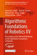 Cover: Algorithmic Foundations of Robotics XV - Springer