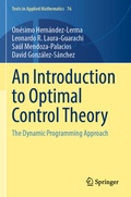 Cover: An Introduction to Optimal Control Theory - Springer