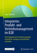 Cover: Integriertes Produkt- und Vertriebsmanagement im B2B - Springer Gabler