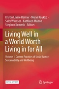 Cover: Living Well in a World Worth Living in for All - Springer