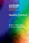 Cover: Quality Control - Cambridge University Press
